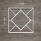 Ekena Millwork Small Hudson Decorative Fretwork Wall Panels in Architectural Grade PVC, 11 3/8"W x 11 3/8"H x 3/8"T WALP12X12HSN - alternate 2